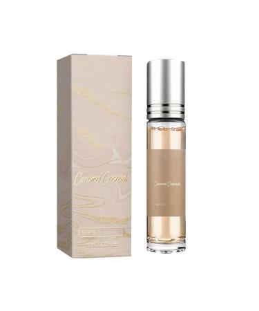 VEFSU Caramel Perfume 0.33 Fl Oz Travel Fragrance For Women Long Lasting 10ml (Khaki One Size) 1 Fl Oz (Pack of 1) Khaki
