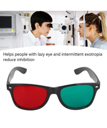 Red-Green Glasses for Visual Impairment | Portable Eye Training for Amblyopia & Exotropia | Ideal for Children & Adults - International Shipping - Buy Online on GoSupps.com