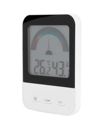 Boxwizard Humidity Meter Digital Electronic Thermometer Hygrometer with LCD Backlight for Indoor Greenhouses