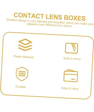 Partykindom 4Tlg Colored Contact Lens Holder - Protective Storage Containers for Eye Contacts | Ship Internationally - Buy Online on GoSupps.com