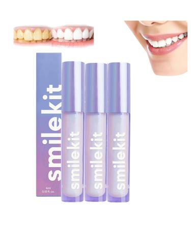 Glostik Teeth Gloss Whiter Teeth Instant Gloss Results Dental Pen Teeth Gloss Whiten Teeth Instant Gloss Results (3PCS)
