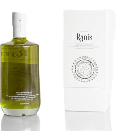 Ranis Premium Edition Award Winning Ultra Premium Extra Virgin Olive Oil with a Unique Flavor and Intense Aroma from a rare Ancient Olive Variety in Achaea Greece 500ml Rich in antioxidants - Buy Online on GoSupps.com