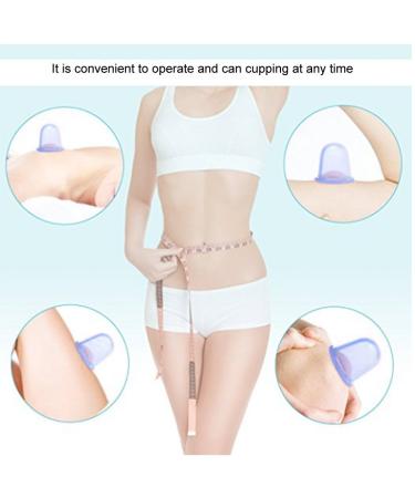 6 PCS Silicone Cupping Glasses for Anti-Cellulite Massage - Suction Cups for Effective Body Treatment - Buy Online on GoSupps.com
