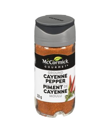 McCormick Gourmet (MCCO3) New Bottle Premium Quality Natural Herbs & Spices Cayenne Pepper 33g