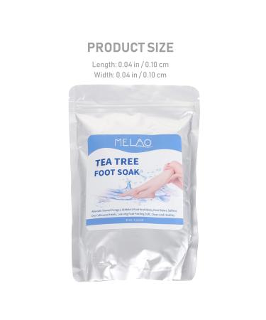 Premium Tea Tree Foot Bath Salt | Exfoliating Nourishing Foot Soak & Hand Massager - International Shipping Available - Buy Online on GoSupps.com