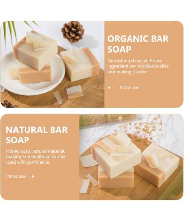 minkissy Organic Body Wash Clean Body Lotion Organic Soap Body Soap Women Handmade Bath Soaps Soap for Women Face Soap Cold Process Soap Handmade Soap Honey Nourish Miss Shower Rod - Buy Online on GoSupps.com