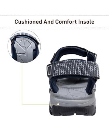 CAMEL CROWN Women's Hiking Sandals Waterproof Closed Toe Water Adjustable Athletic Outdoor - Blue - 8.5 - Buy Online on GoSupps.com