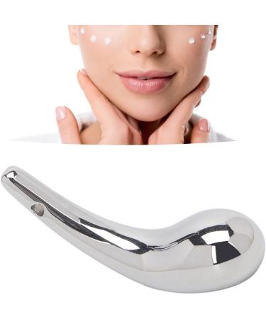 Buy Silver Eye Massage Wand Stick - Zinc Alloy Ergonomic Wrinkle Remover & Skin Care Tool for Women | Enhance Your Eye Care Routine - Buy Online on GoSupps.com