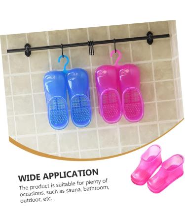 HAPINARY 1 Pair Foot Bath Shoes Foot Soaking Boots Foot Soak Shoes Foot Bath Container Foot Soaking Bath Shoes Foot Bath Bucket Foot Soak Bucket Boots Foot Soaking Shoes Foot Bath Boots 26.3x11cm Rosy - Buy Online on GoSupps.com