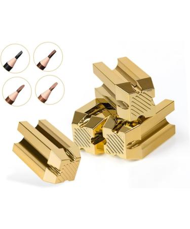 minkissy 1pc Eyebrow Pencil Sharpener Cosmetic Makeup Pencil Sharpener for Plastic Mini Pencils Eyebrow Liner Sharpener Eyebrow Pencil Sharper Hand Tools Make up Plastic Spray Gold Clippers - Buy Online on GoSupps.com