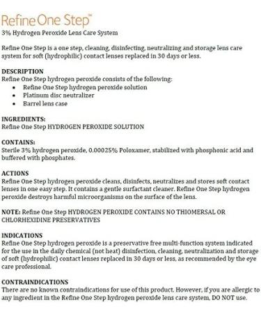Refine One Step Hydrogen Peroxide Solution 12 Fl. Oz - Effective Cleaning Solution - Buy Online on GoSupps.com