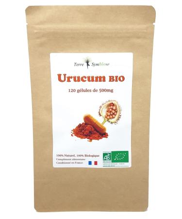 Urucum ORGANIC - 120 capsules of 500 mg