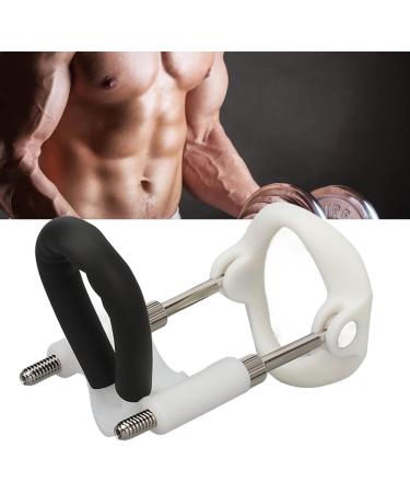 Portable Massage Clip Set for Men | Adjustable Traction Device | Powerful Extender-Distance Training | White-Silver - Buy Online on GoSupps.com