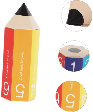 Toyvian 40 Pcs Pencil Candy Box Sugar Cases Candy Containers for Gifts Cartoon Candy Jar Packing Cookie Gifts Gift Wrapping Colorful Decor Infant Gifts Pen Shape Chocolate Child Paper - Buy Online on GoSupps.com