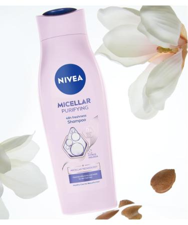 NIVEA Micellar Purifying Shampoo with Micellar Technology Refreshing Hair 400 ml - Buy Online on GoSupps.com