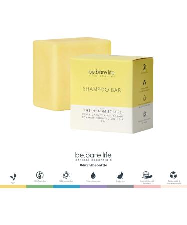  be.bare life BeBare Shampoo Bar for Oily Hair Orange and Petitgrain - Buy Online on GoSupps.com