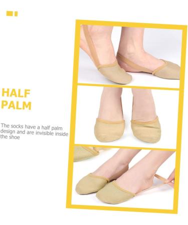 Buy 5 Pairs Yoga Toe Protector Non-Slip Forefoot Cushions - High-Heeled Shoe Pads Breathable Anti-Skid Sole Inserts for Comfort & Support - Ideal Cushioning Solution for Women - Buy Online on GoSupps.com