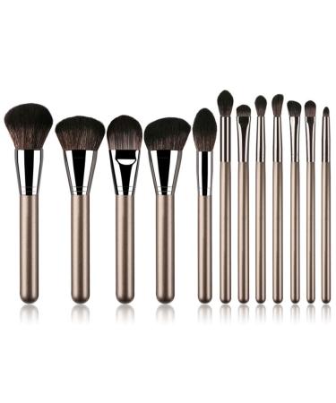 MADALIAN Makeup Brush Set with Single Loose Powder and Large Foundation Brush Beauty Tools 1 D