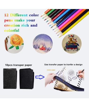 Aipudi Wood Burning Kit - 75Pcs with LCD Display & Adjustable Temperature | Soldering, Embossing, Carving Tips | Gray Carrying Case - Buy Online on GoSupps.com