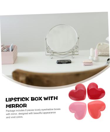  CBPNEISEK Set of 32 lipstick cases with mirror DIY blush containers makeup supplies containers refillable cream containers eyeshadow case/1032 - Buy Online on GoSupps.com