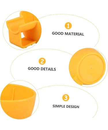 Beaupretty 3-Piece Travel Shaving Foam Set | Small Razor Shell & Decorative Bowl | Natural Yellow Shaving Container | International Shipping Available - Buy Online on GoSupps.com