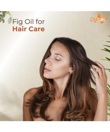 Crysalis Fig Oil Cosmetic Grade (250 ml / 8.45 fl oz) - Botanical Aromatic Oil for Skincare Massage DIY Beauty & Topical Blends - Buy Online on GoSupps.com