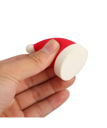 Buy Super Soft Makeup Sponges - Christmas Hat Design for Wet & Dry Blending | Best Cosmetic Sponges Online - Buy Online on GoSupps.com