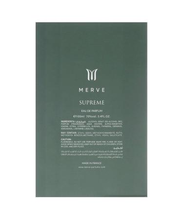 Merve Supreme for Unisex - 3.4 oz EDP Spray - Buy Online on GoSupps.com