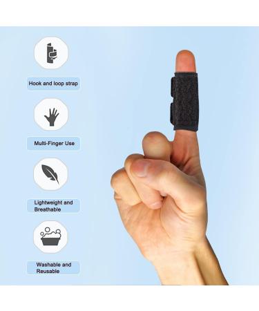 Vertelife Neoprene Finger Sleeves (2-Pack) for Arthritis Pain Relief & Joint Support - Soft Comfortable Protection for Sports Injuries - Buy Online on GoSupps.com