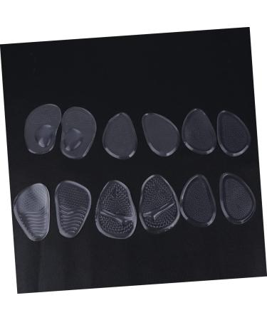 FRCOLOR Arch Support Insoles - 6 Pairs High Heel Silicone Half Pads for Plantar Relief | Comfortable Shoe Inserts - Buy Online on GoSupps.com