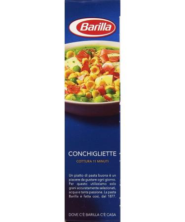  Italian Gourmet E.R. Pack of 20 Barilla Conchigliette pasta no. 39 500g + Italian gourmet polpa 400g - Buy Online on GoSupps.com