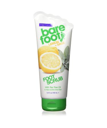 Freeman Bare Foot Revitalizing Foot Scrub Lemon & Sage 5.3 oz (150 ml)