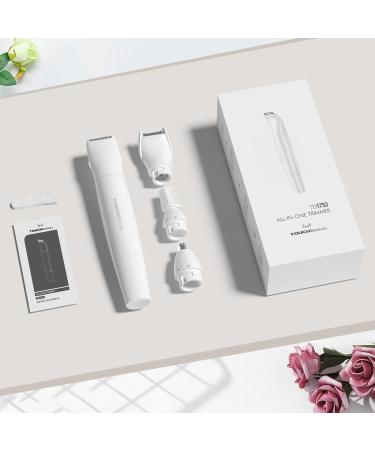Touch Beauty 4-in-1 Electric Razor for Women | Pain-Free Intimate & Body Shaving | Ladyshave for Bikini Face Eyebrows Legs - Buy Online on GoSupps.com