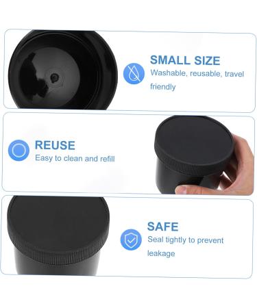 POPETPOP Cream Sample Jar Cream Bottle 9X9X7.3CM Black - Buy Online on GoSupps.com