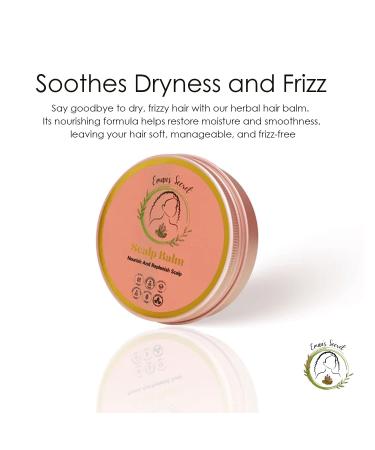 Eman s Secret Herbal Hair Balm | Nourishing & Gentle for All Hair Types | Kids Friendly Scalp Care & Frizz Control | 4 Oz - Buy Online on GoSupps.com