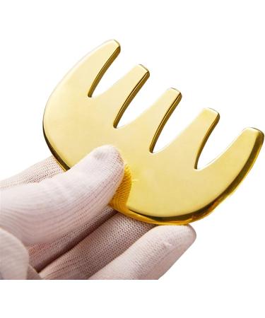 Pure Brass Copper Guasha Board Scraper Neck Body Meridian Scrapping Muscle Relaxing Acupuncture Stimulation Physical Therapy 1Pcs (Color : 3) - Buy Online on GoSupps.com