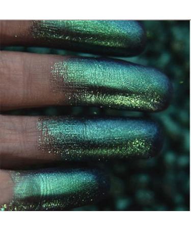 Mysense Single Shimmer Eyeshadow Loose Fine Powder Eyeshadow High Pigment Longwear Single Emerale Green Eye Make up for Day&Night 305 - Buy Online on GoSupps.com