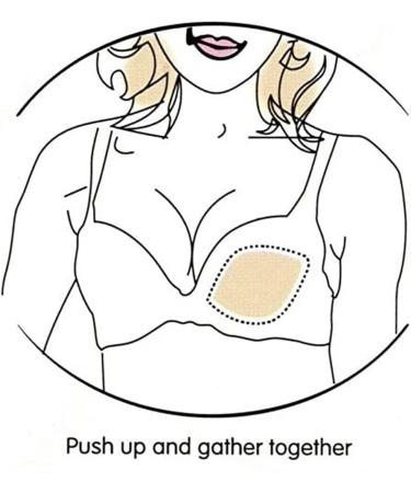 ALKANI Silicone Breast Inserts - Clear Breast Pads for Mastectomy Bikini Weddings & Dresses | Natural Color Size HH - Buy Online on GoSupps.com