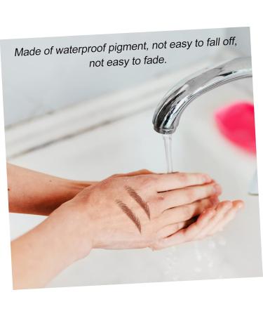 Mipcase 8pcs Imitation Eco Eyebrow Sticker Stickers 6d Hair-like Eyebrows Water Transfer Eyebrow Sticker 3d - Buy Online on GoSupps.com