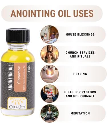 Buy 1oz Anointing Oil Cinnamon | Holy Oil for Prayers | International Shipping - Buy Online on GoSupps.com