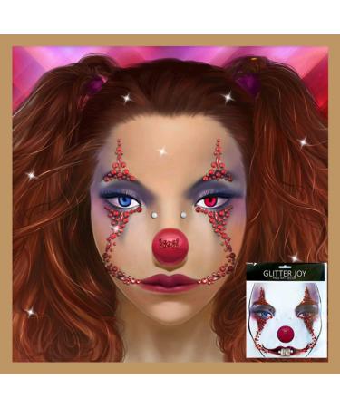 Day of the Dead Halloween Rhinestone Face Gems - Festive Skull Makeup Stickers - Buy Online on GoSupps.com