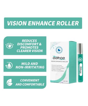 Vision Enhance Roller - Dual Ophthlamed Massage Rollers for Visual Clarity & Eye Relief | Perfect for Gaming & Work | International Shipping - Buy Online on GoSupps.com