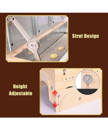 BBHW Moxibustion Box - Solid Wood Moxa Roller Stick Holder for Effective Moxibustion Therapy - Buy Online on GoSupps.com