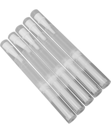 4.5ml Empty Nail Oil Pen Brush Transparent Fillable Nail Oil Treatment Oil Pen Cosmetic Manicure Tools - Buy Online on GoSupps.com