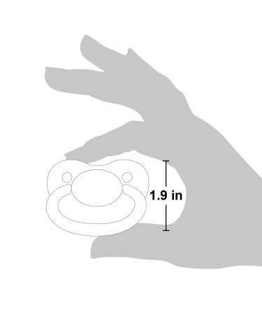 LittleForBig Bigshield Generation-II Adult Pacifier Set - Pink & Lavender Monster Design - Buy Online on GoSupps.com