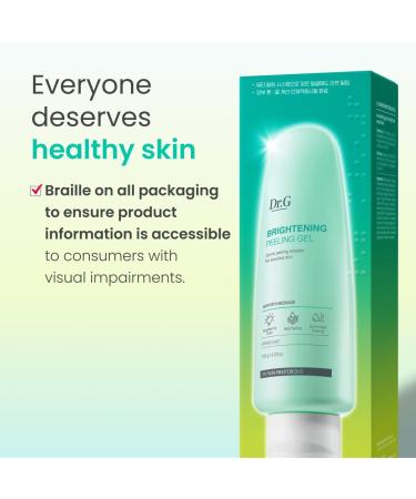 Dr.G - Soin peeling doux sans irritation de la peau. - Buy Online on GoSupps.com