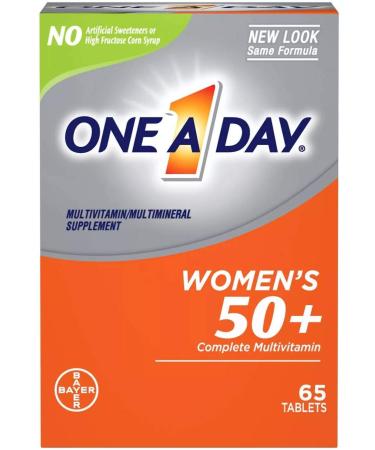 One-A-Day Women’s 50+ Complete Multivitamin 65 Tablets
