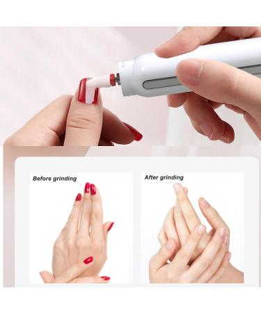 Electric Nail Grinding Pen Rechargeable Electric Nail Drill Polishing for Salon - Buy Online on GoSupps.com