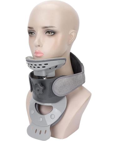 Safwel neck traction device neck collar cervical with adjustable warmth neck-supported cervical spine stretching cervical traction devices for relieving stiff neck pain