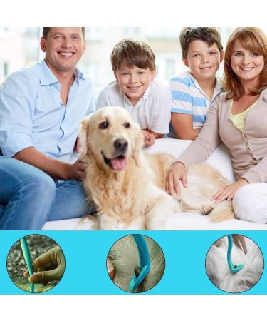 Tick Remover Tools for Dogs Cats and Humans - 3Pcs Painless Tick Extractor Set by BIZ UK - Buy Online on GoSupps.com